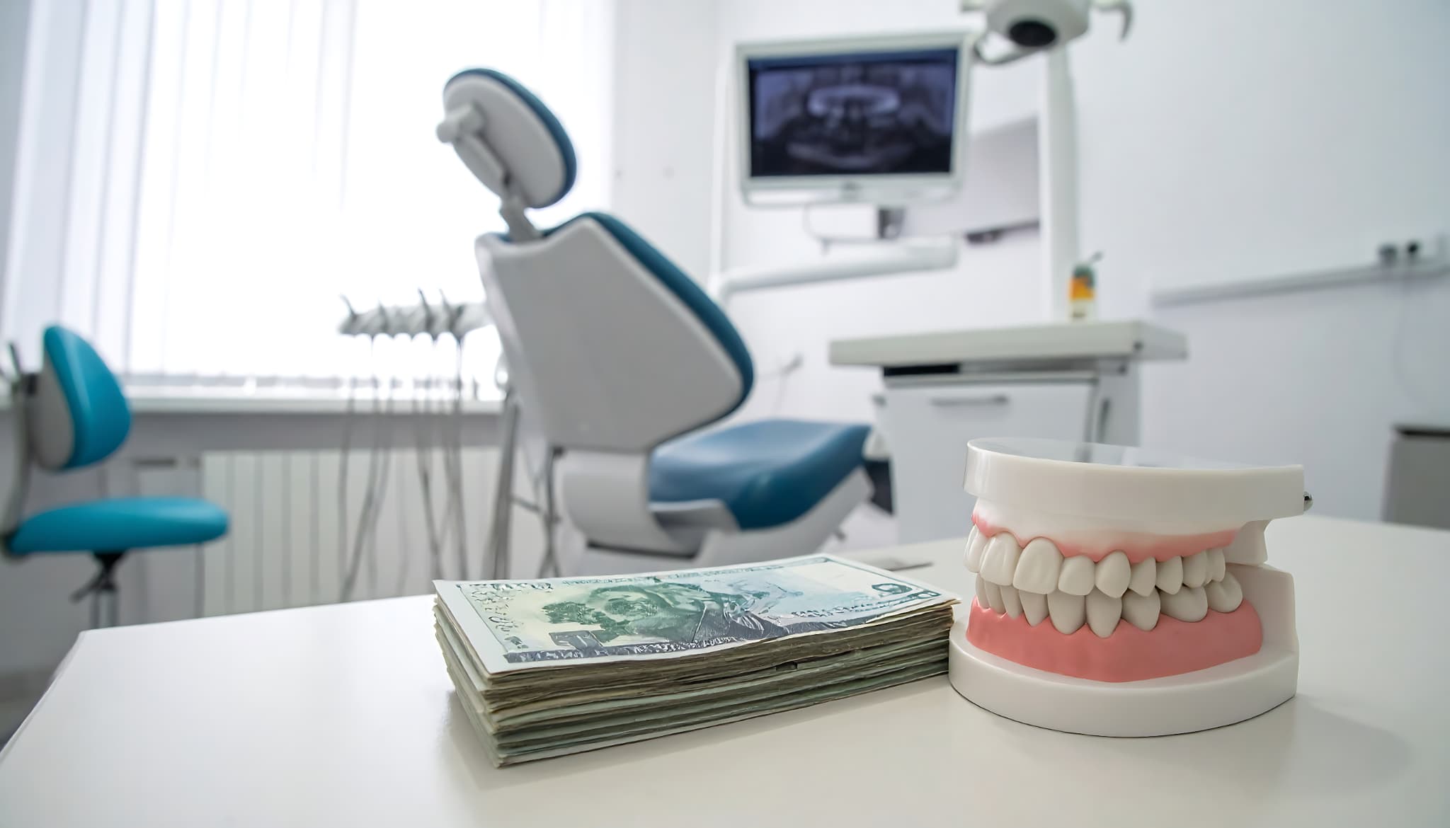 全部の歯をインプラントにする際の費用のイメージ